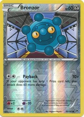 Bronzor 95/162 (XY - BREAKthrough)  - Reverse Holofoil | Good Games Adelaide SA