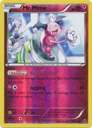 Mr. Mime 97/162 (XY - BREAKthrough)  - Reverse Holofoil | Good Games Adelaide SA