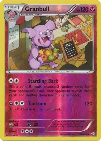 Granbull 99/162 (XY - BREAKthrough)  - Reverse Holofoil | Good Games Adelaide SA