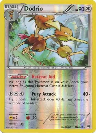 Dodrio 117/162 (XY - BREAKthrough)  - Reverse Holofoil | Good Games Adelaide SA