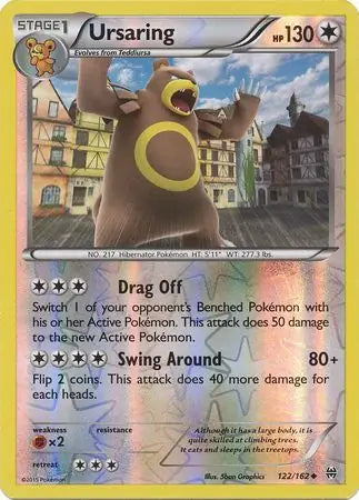 Ursaring 122/162 (XY - BREAKthrough)  - Reverse Holofoil | Good Games Adelaide SA