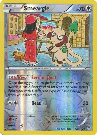 Smeargle 123/162 (XY - BREAKthrough)  - Reverse Holofoil | Good Games Adelaide SA