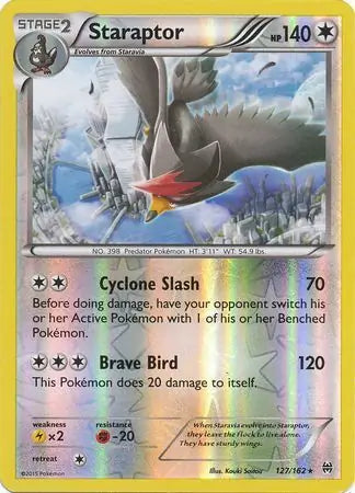 Staraptor 127/162 (XY - BREAKthrough)  - Reverse Holofoil | Good Games Adelaide SA