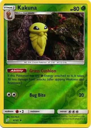 Kakuna 4/181 (SM - Team Up)  - Reverse Holofoil | Good Games Adelaide SA