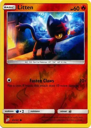 Litten 20/181 (SM - Team Up)  - Reverse Holofoil | Good Games Adelaide SA