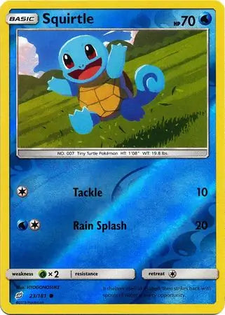 Squirtle 23/181 (SM - Team Up)  - Reverse Holofoil | Good Games Adelaide SA