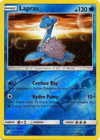 Lapras 31/181 (SM - Team Up)  - Reverse Holofoil | Good Games Adelaide SA