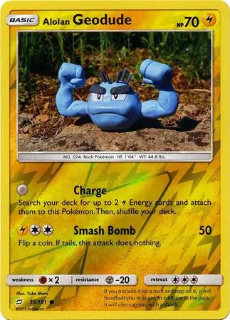 Alolan Geodude 35/181 (SM - Team Up)  - Reverse Holofoil | Good Games Adelaide SA