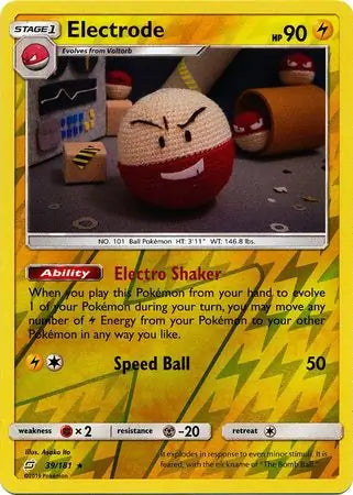 Electrode 39/181 (SM - Team Up)  - Reverse Holofoil | Good Games Adelaide SA