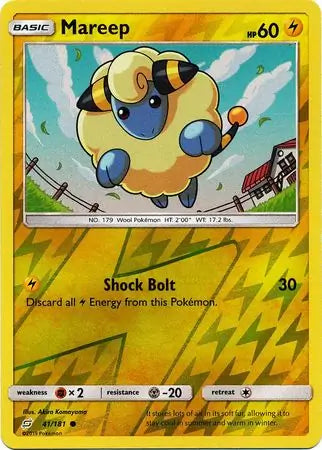 Mareep 41/181 (SM - Team Up)  - Reverse Holofoil | Good Games Adelaide SA