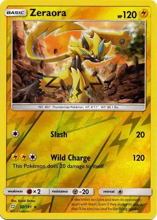 Zeraora 52/181 (SM - Team Up)  - Reverse Holofoil | Good Games Adelaide SA