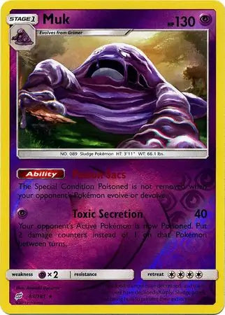 Muk 63/181 (SM - Team Up)  - Reverse Holofoil | Good Games Adelaide SA