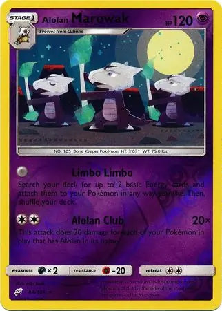 Alolan Marowak 64/181 (SM - Team Up)  - Reverse Holofoil | Good Games Adelaide SA