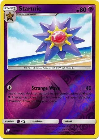 Starmie 65/181 (SM - Team Up)  - Reverse Holofoil | Good Games Adelaide SA
