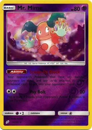 Mr. Mime 66/181 (SM - Team Up)  - Reverse Holofoil | Good Games Adelaide SA