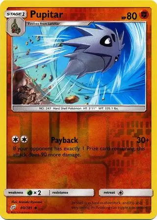 Pupitar 80/181 (SM - Team Up)  - Reverse Holofoil | Good Games Adelaide SA