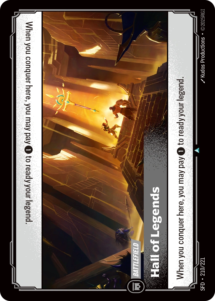 Hall of Legends 210/221 (Spiritforged)  - Foil | Good Games Adelaide SA