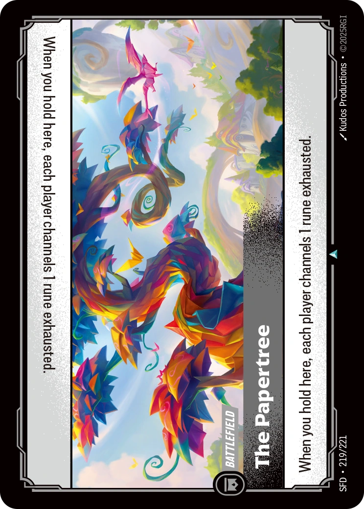 The Papertree 219/221 (Spiritforged)  - Foil | Good Games Adelaide SA