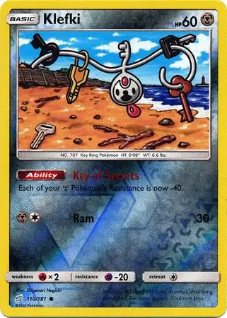 Klefki 110/181 (SM - Team Up)  - Reverse Holofoil | Good Games Adelaide SA
