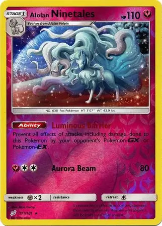 Alolan Ninetales 111/181 (SM - Team Up)  - Reverse Holofoil | Good Games Adelaide SA