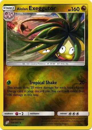 Alolan Exeggutor 114/181 (SM - Team Up)  - Reverse Holofoil | Good Games Adelaide SA