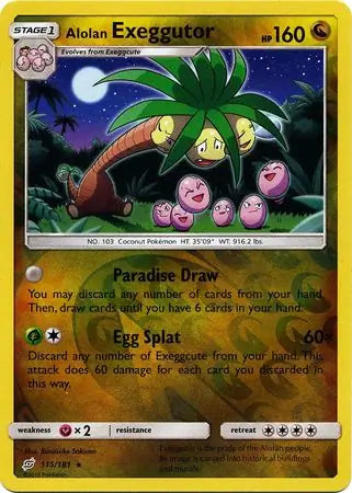 Alolan Exeggutor 115/181 (SM - Team Up)  - Reverse Holofoil | Good Games Adelaide SA