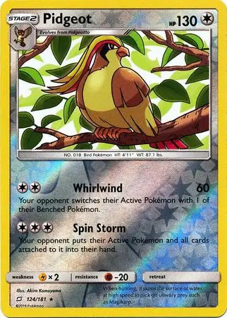 Pidgeot 124/181 (SM - Team Up)  - Reverse Holofoil | Good Games Adelaide SA