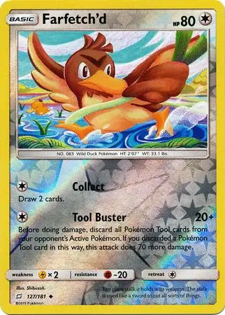 Farfetch'd 127/181 (SM - Team Up)  - Reverse Holofoil | Good Games Adelaide SA