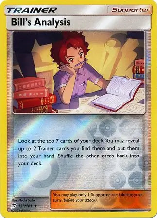 Bill's Analysis 133/181 (SM - Team Up)  - Reverse Holofoil | Good Games Adelaide SA