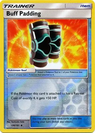 Buff Padding 136/181 (SM - Team Up)  - Reverse Holofoil | Good Games Adelaide SA