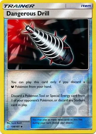 Dangerous Drill 138/181 (SM - Team Up)  - Reverse Holofoil | Good Games Adelaide SA
