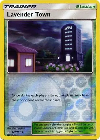 Lavender Town 147/181 (SM - Team Up)  - Reverse Holofoil | Good Games Adelaide SA