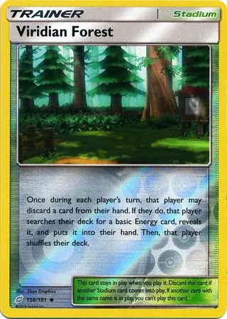 Viridian Forest 156/181 (SM - Team Up)  - Reverse Holofoil | Good Games Adelaide SA