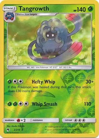 Tangrowth 2/214 (SM - Lost Thunder)  - Reverse Holofoil | Good Games Adelaide SA