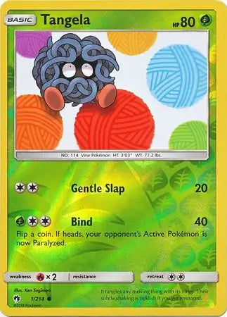 Tangela 1/214 (SM - Lost Thunder)  - Reverse Holofoil | Good Games Adelaide SA
