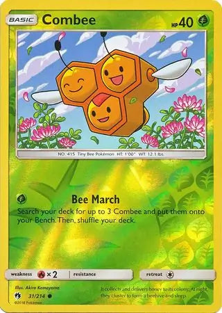 Combee 31/214 (SM - Lost Thunder)  - Reverse Holofoil | Good Games Adelaide SA