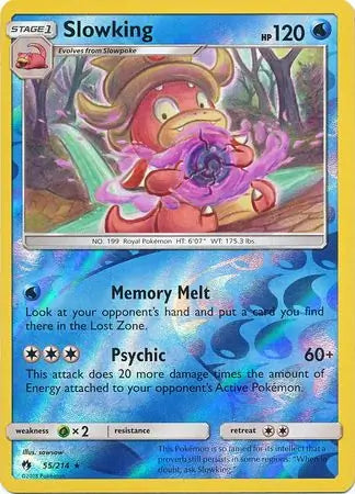 Slowking 55/214 (SM - Lost Thunder)  - Reverse Holofoil | Good Games Adelaide SA