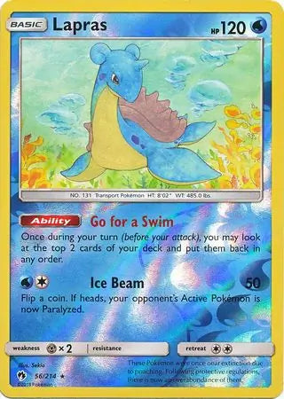 Lapras 56/214 (SM - Lost Thunder)  - Reverse Holofoil | Good Games Adelaide SA