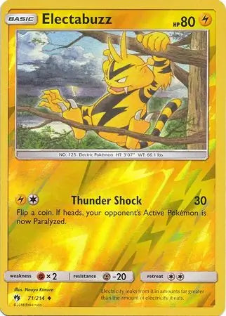 Electabuzz 71/214 (SM - Lost Thunder)  - Reverse Holofoil | Good Games Adelaide SA