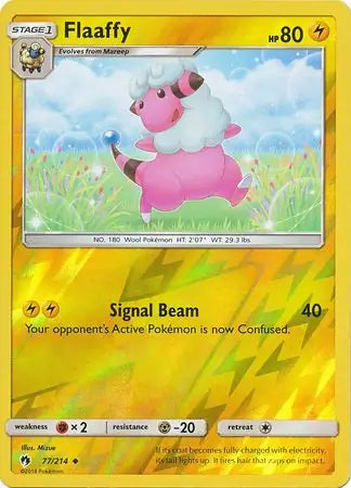 Flaaffy 77/214 (SM - Lost Thunder)  - Reverse Holofoil | Good Games Adelaide SA