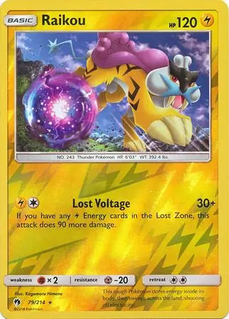 Raikou 79/214 (SM - Lost Thunder)  - Reverse Holofoil | Good Games Adelaide SA