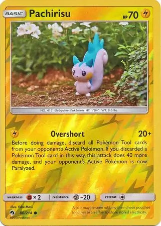 Pachirisu 80/214 (SM - Lost Thunder)  - Reverse Holofoil | Good Games Adelaide SA