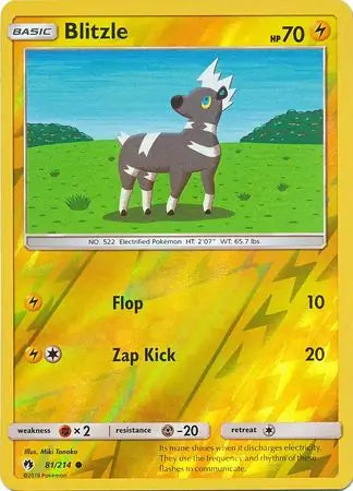 Blitzle 81/214 (SM - Lost Thunder)  - Reverse Holofoil | Good Games Adelaide SA