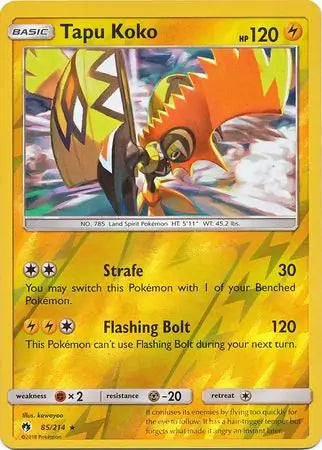 Tapu Koko 85/214 (SM - Lost Thunder)  - Reverse Holofoil | Good Games Adelaide SA