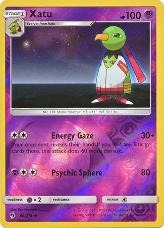 Xatu 88/214 (SM - Lost Thunder)  - Reverse Holofoil | Good Games Adelaide SA