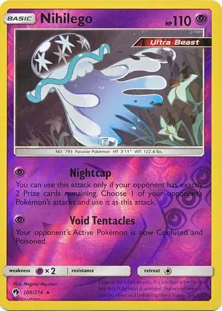 Nihilego 106/214 (SM - Lost Thunder)  - Reverse Holofoil | Good Games Adelaide SA