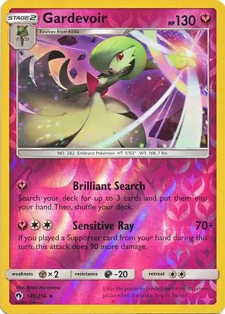 Gardevoir 141/214 (SM - Lost Thunder)  - Reverse Holofoil | Good Games Adelaide SA