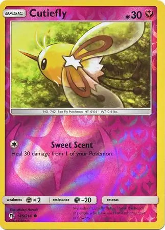 Cutiefly 145/214 (SM - Lost Thunder)  - Reverse Holofoil | Good Games Adelaide SA