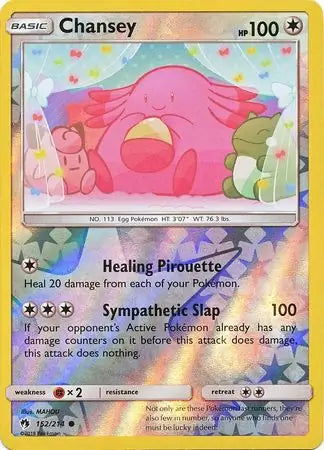 Chansey 152/214 (SM - Lost Thunder)  - Reverse Holofoil | Good Games Adelaide SA