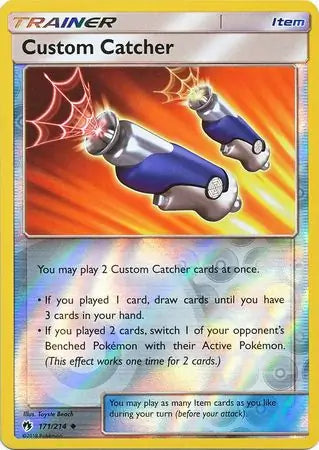 Custom Catcher 171/214 (SM - Lost Thunder)  - Reverse Holofoil | Good Games Adelaide SA